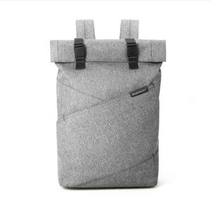 Gray laptop bag